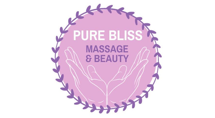 Pure Bliss at Jade Natural Health logo with hands and laurel wreath in Dublin, County Dublin, IE.