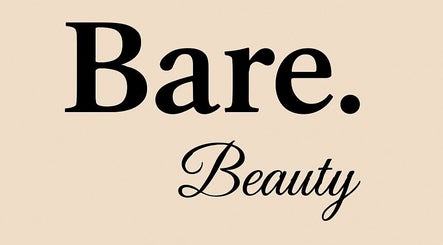 BARE Beauty logo with elegant typography on neutral background, located in Birstall, England, GB.