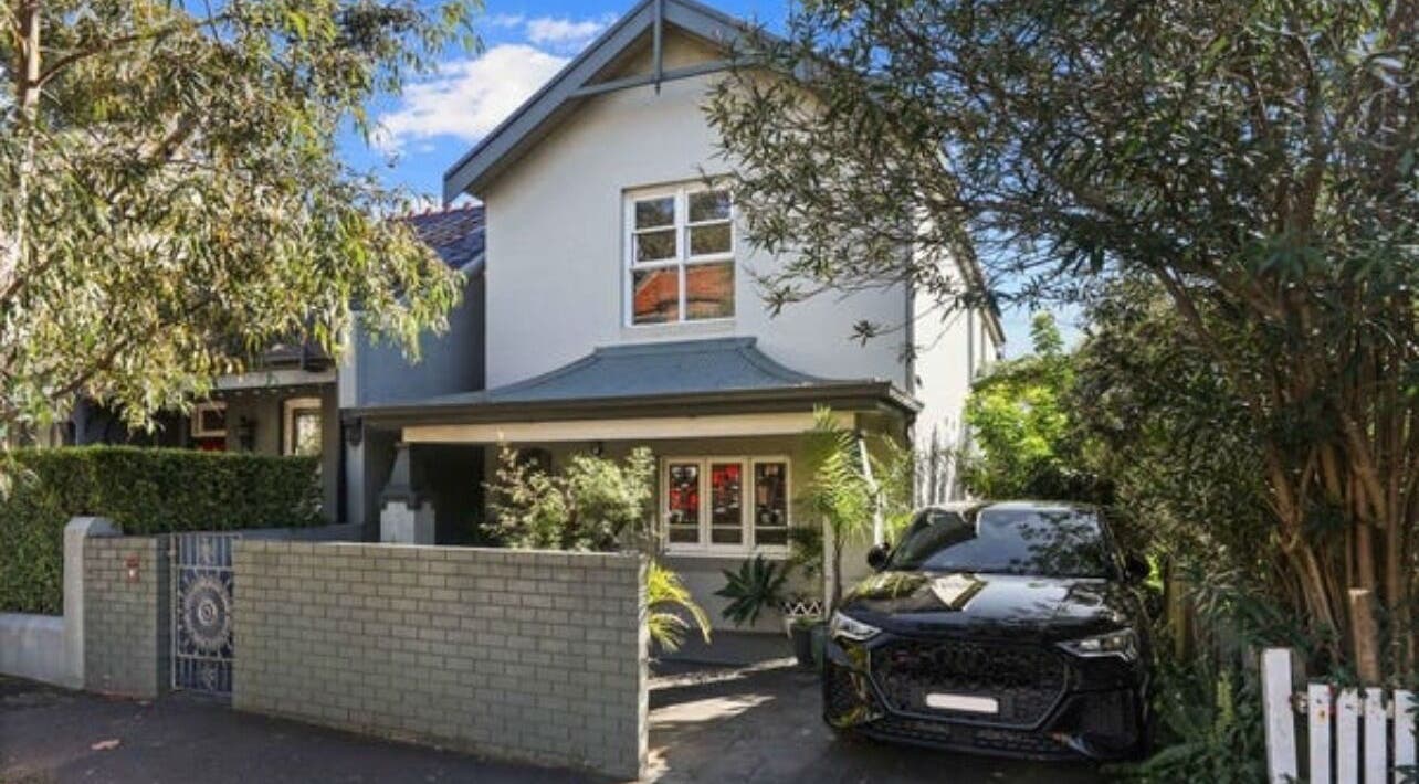 Exterior of Honglylashes, peaceful setting in Balmain, New South Wales, AU with a welcoming entrance.