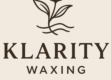 Klarity Waxing logo featuring floral design in Nottingham, England, GB.