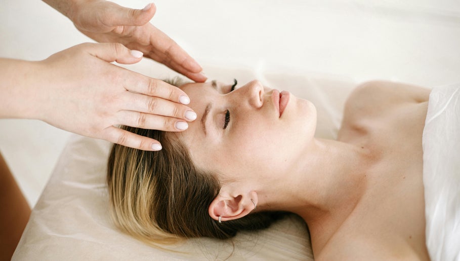 Relaxing facial massage in progress at Allure Beauty, Tallinn, Harju maakond, EE.