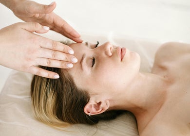 Relaxing facial massage in progress at Allure Beauty, Tallinn, Harju maakond, EE.