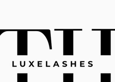 Luxelashesbytaliah logo in Coomera, Queensland, AU. Elegant black typography on a light background.