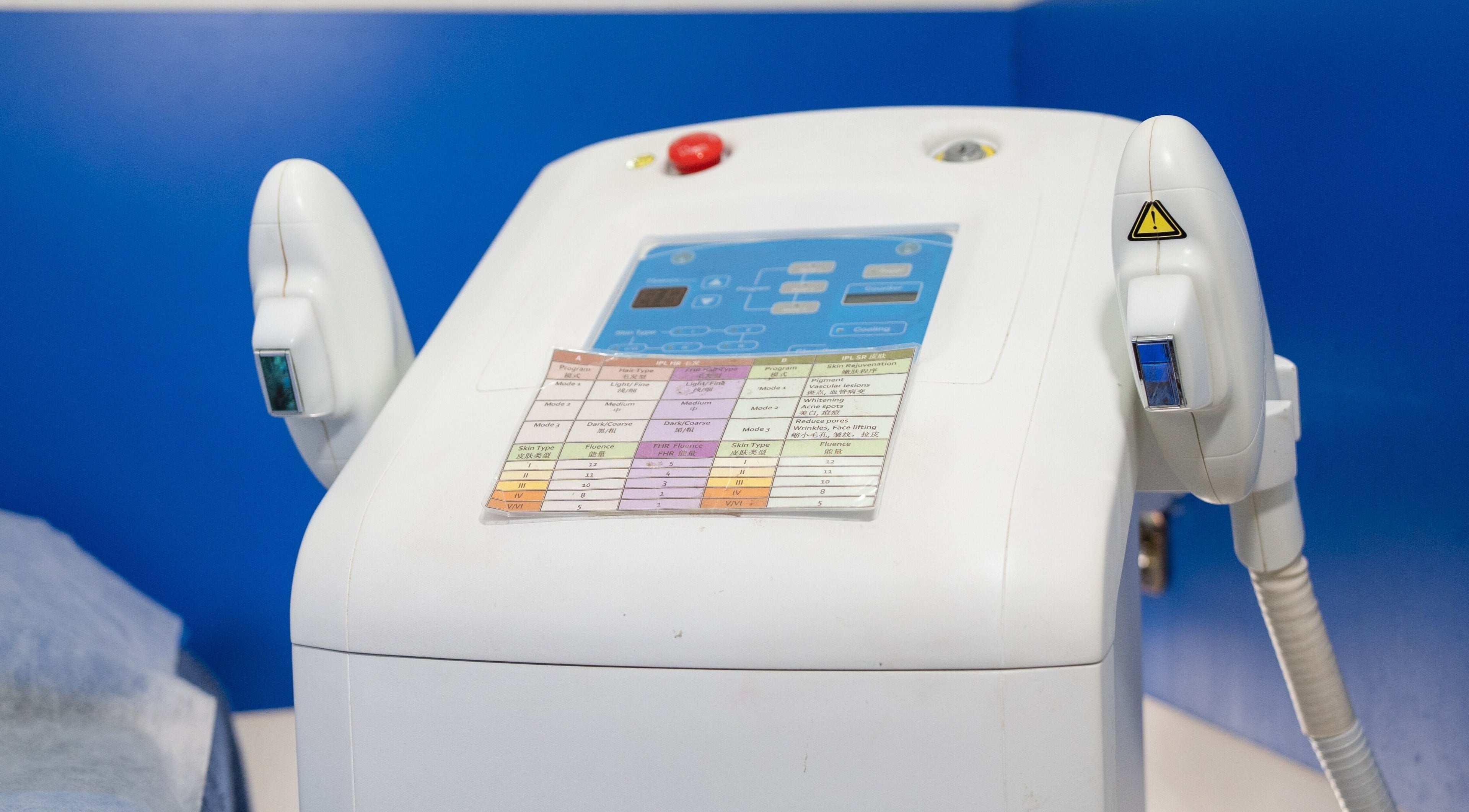 Advanced laser machine at Wax Factor Tanjong Pagar, Singapore, Singapore, SG, offering premium beauty services.