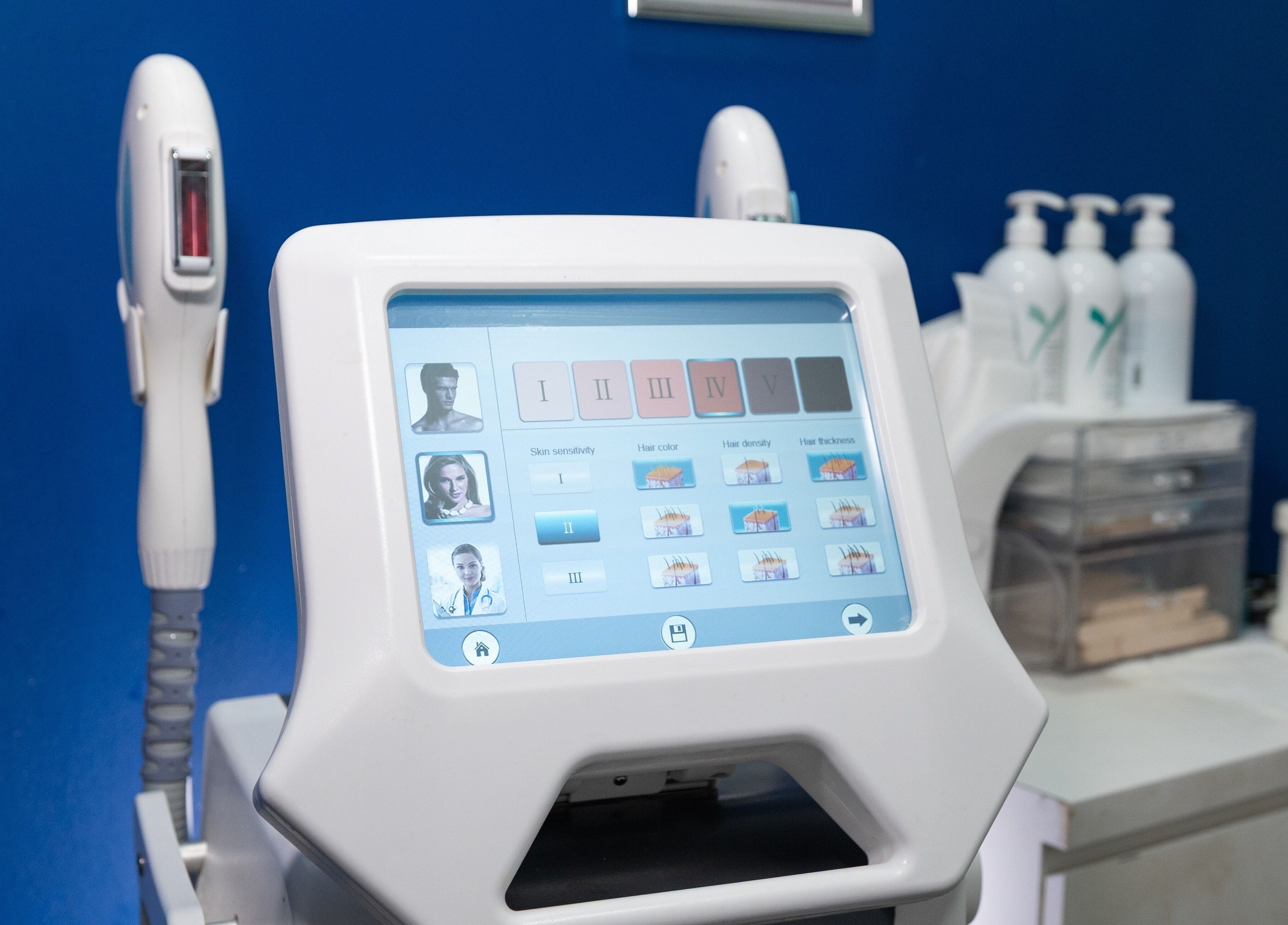 Advanced beauty equipment at Wax Factor Orchard Central, Singapore, SG, for personalized skincare treatments.