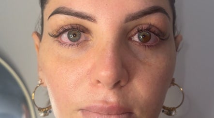 Woman's refreshed eyes after treatment at Wellness Spa, Montréal, Québec, CA.
