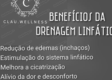 Benefícios da drenagem linfática em Clau.Wellness, Caparica, Setúbal, PT, incluindo redução de edemas.