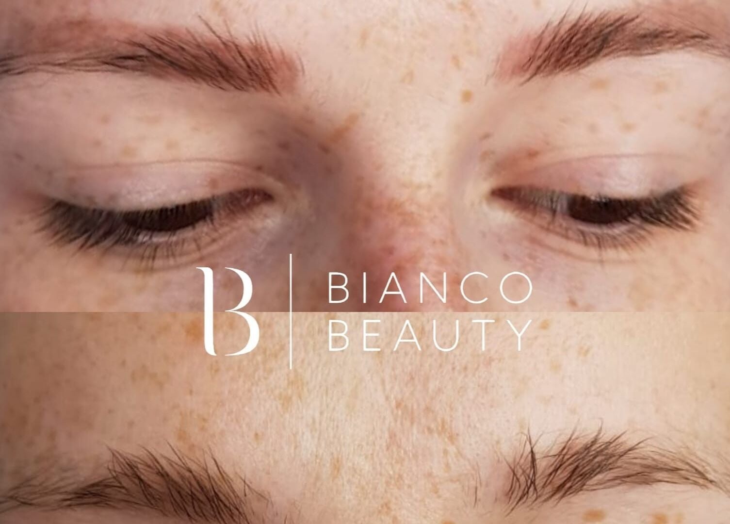 Zbliżenie na brwi po pielęgnacji w Bianco Beauty Sopot, Sopot, Województwo Pomorskie, PL.