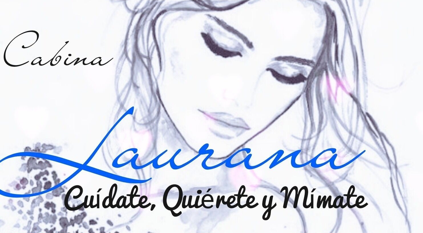 Ilustración femenina de Cabina Laurana con frase motivadora, Valladolid, Castilla Y León, ES.