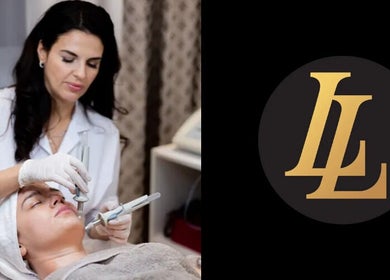 Aesthetician performing facial rejuvenation at Lumenius Luxe in West Hartford, Connecticut, US.