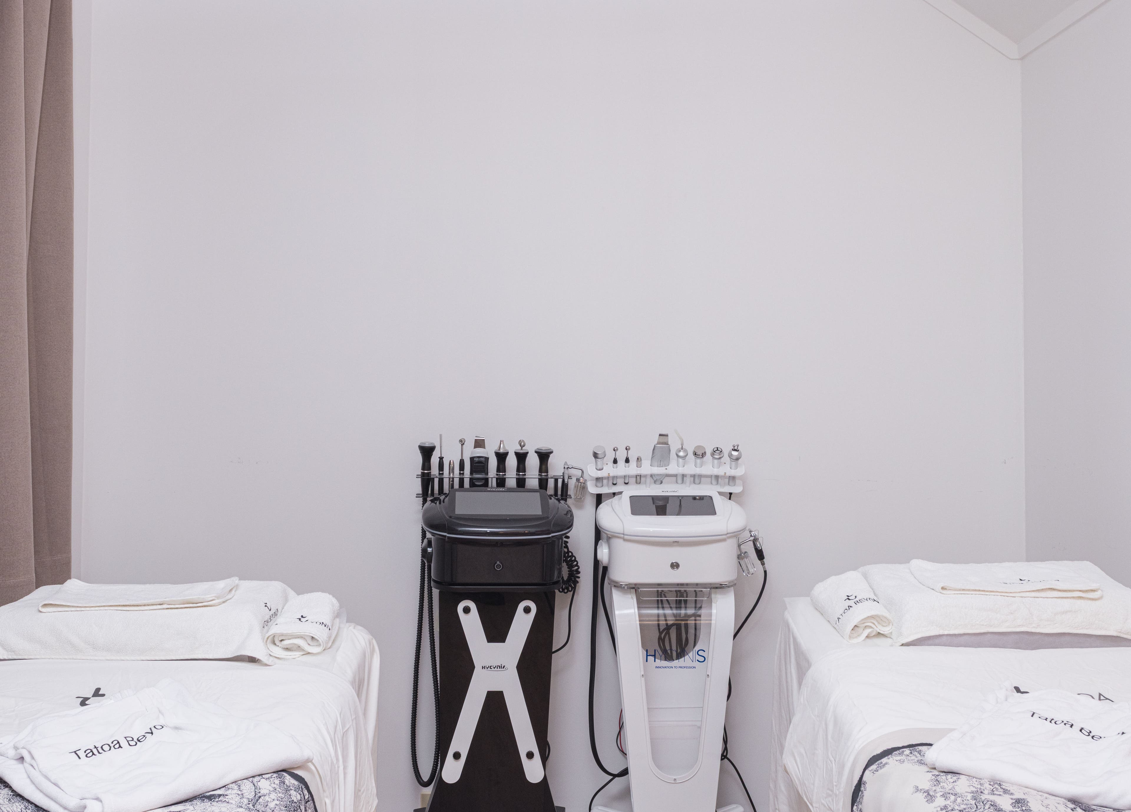Spa beds at Tatoa Beyond (Hamilton), featuring advanced equipment in Hamilton, Waikato Region, NZ.