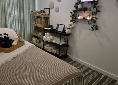 Relaxing treatment room at Stellar beauty and spa, Surfers Paradise, Queensland, AU.