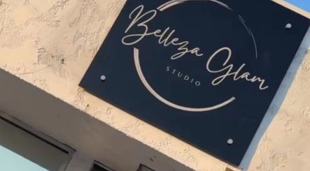 Belleza Glam Studio sign, home to Virginia’s Beauty Creations in South Gate, California, US.
