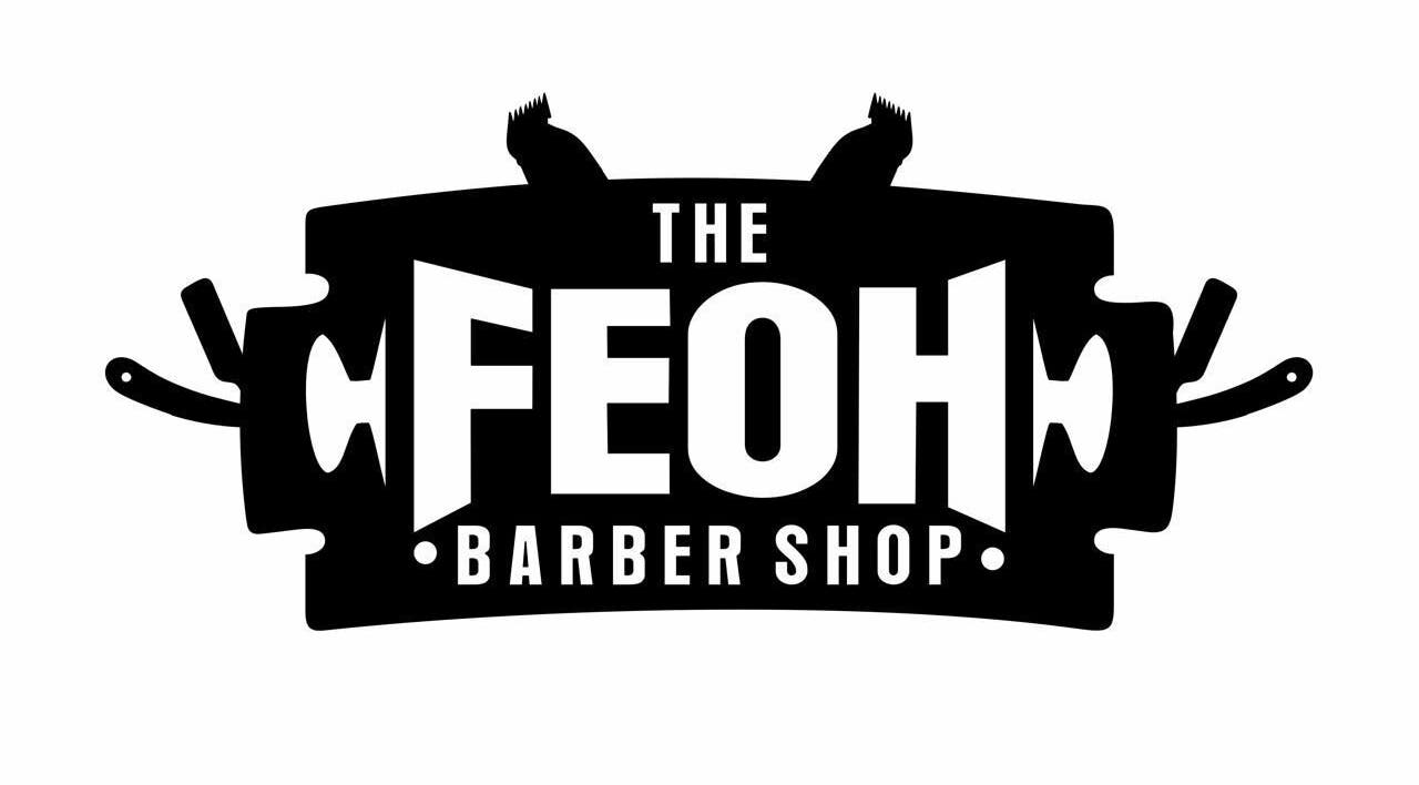 Logo of The Feoh barbershop, located in Santo Domingo Este, Santo Domingo, DO, featuring bold typography.