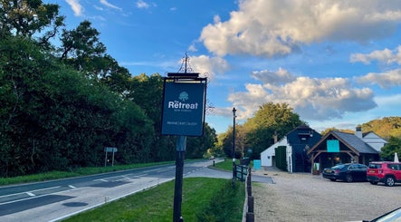 Scenic view of Louisa Sales Malia Organics entrance in Christchurch, Hampshire, GB, captured with vibrant skies.