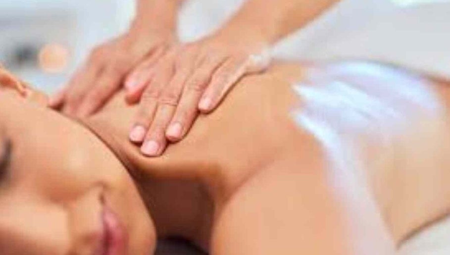 Massage therapy session at Prairie Place RMT in Vermilion, Alberta, CA by Kelly Landry / Robyn Ziomek.