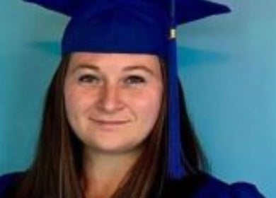 Prairie Place RMT professional in graduation attire, Vermilion, Alberta, CA.