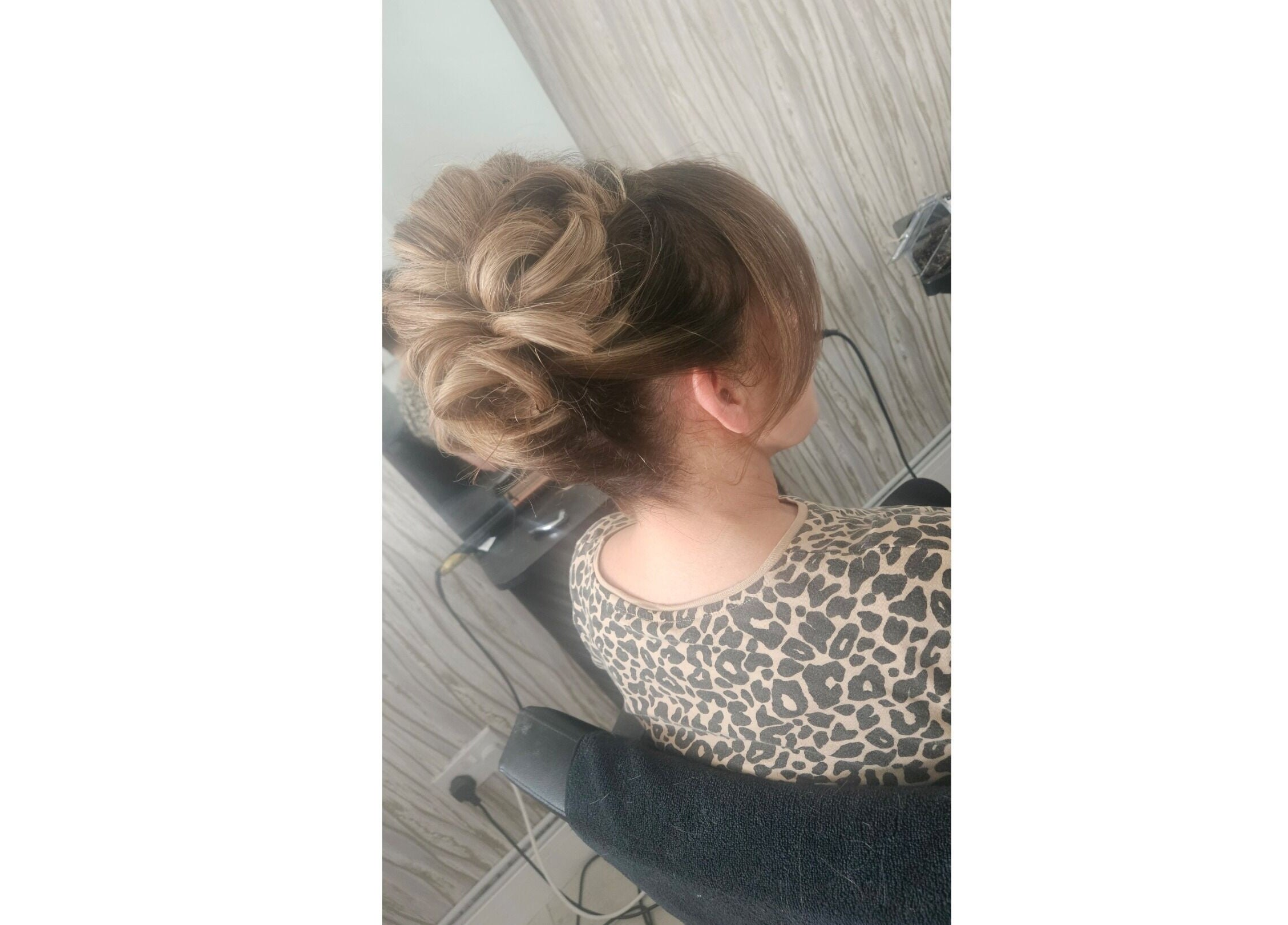 Elegant bridal updo hairstyle at Hair by Hayley P, Liverpool, England, GB, showcasing intricate styling.