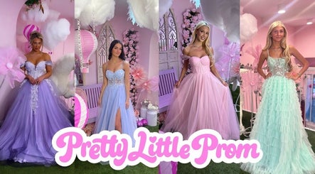 Pretty Little Prom showcases elegant gowns in pastel colors at Darlington, England, GB event venue.
