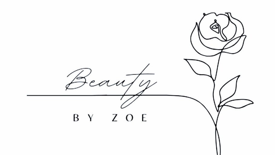 Elegant Beauty by Zoe logo featuring a rose, London, England, GB.