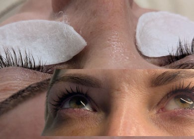 Lush Brows in Cleethorpes, England, GB showcasing stunning eyelash extensions, enhancing natural beauty.