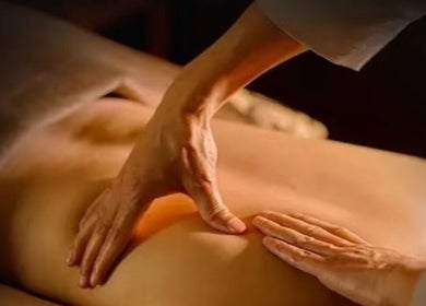 Relaxing massage at Lumina Massage Wellness Center in Markham, Ontario, CA, showcasing expert hands-on care.