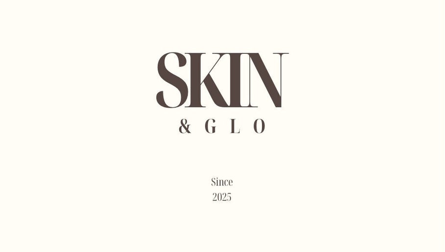 Skin & Glo logo at Macclesfield, England, GB. Modern elegance in beauty and wellness branding.