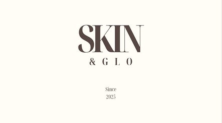 Skin & Glo logo at Macclesfield, England, GB. Modern elegance in beauty and wellness branding.
