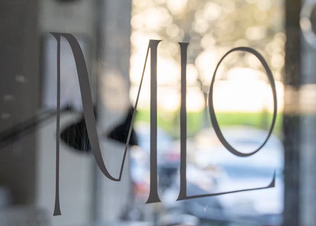 MariLopes naildesign entrance with sleek logo in Vila Nova De Famalicão, Braga, PT.