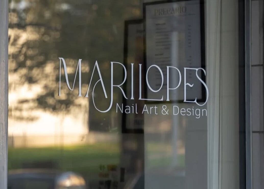 MariLopes naildesign entrance at Vila Nova De Famalicão, Braga, PT with elegant signage.