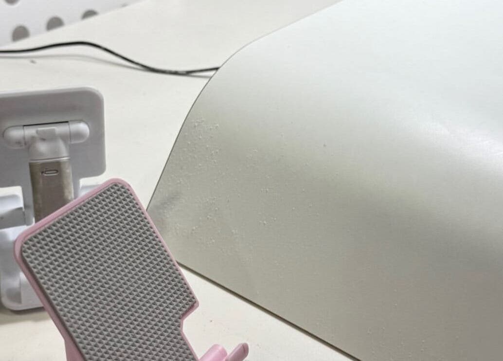 Nail care station at MariLopes naildesign, Vila Nova De Famalicão, Braga, PT, featuring specialized equipment.