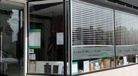 Front view of Beauty and aesthetics by Sammie-Lou Limited, Timba, Wales, GB with inviting glass windows.