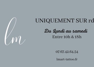 Horaires de LM Studio ink à Blain, Pays De La Loire, FR : du lundi au samedi, 10h à 18h.