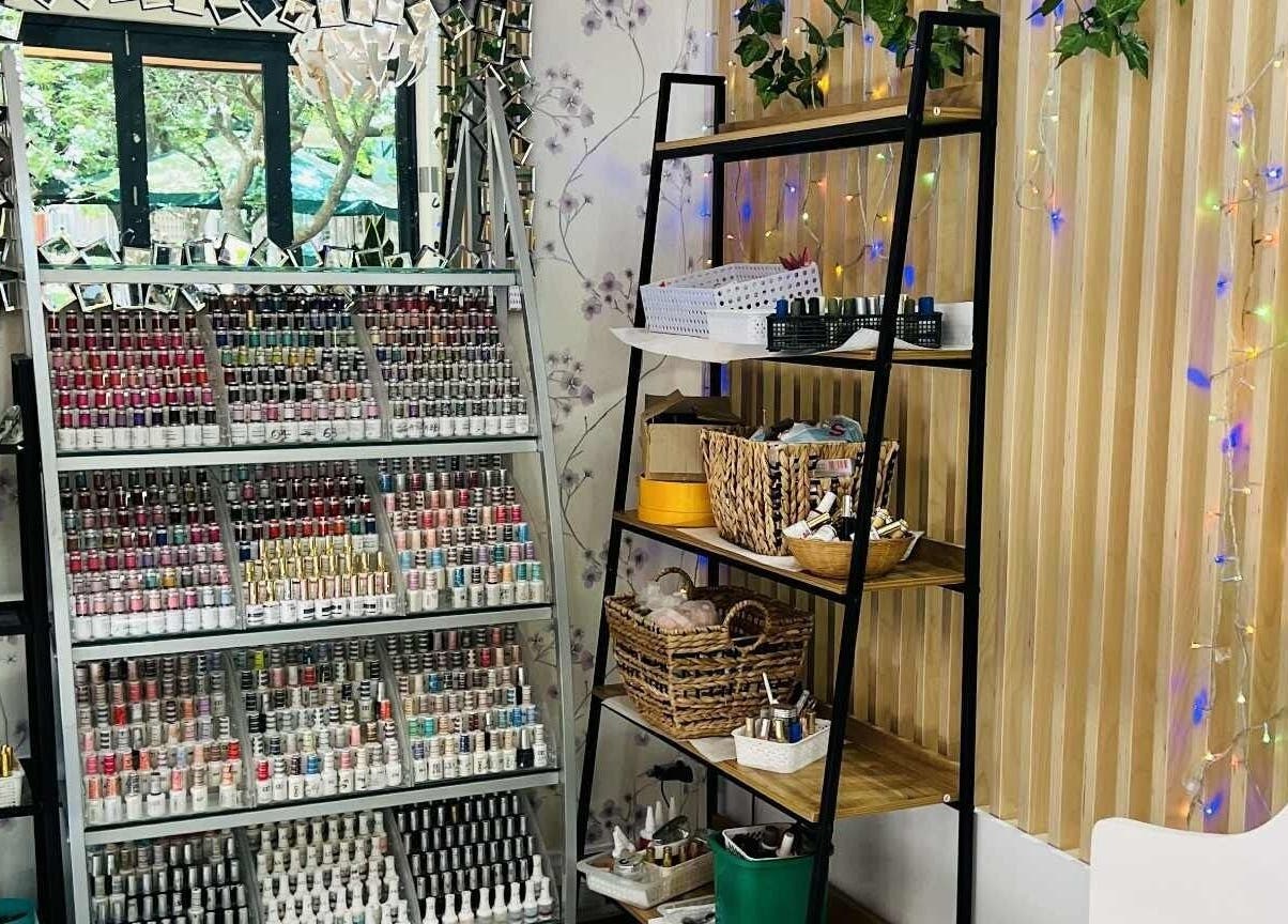 Diverse nail polish collection at VBeauty Dickson, Dickson, Australian Capital Territory, AU.