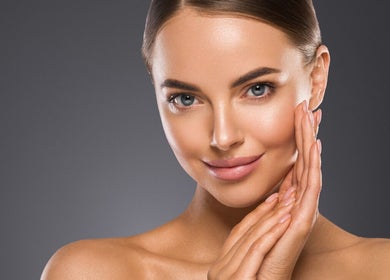 A woman with glowing skin at Studio DCV by Diana, La Crescenta-montrose, California, US.
