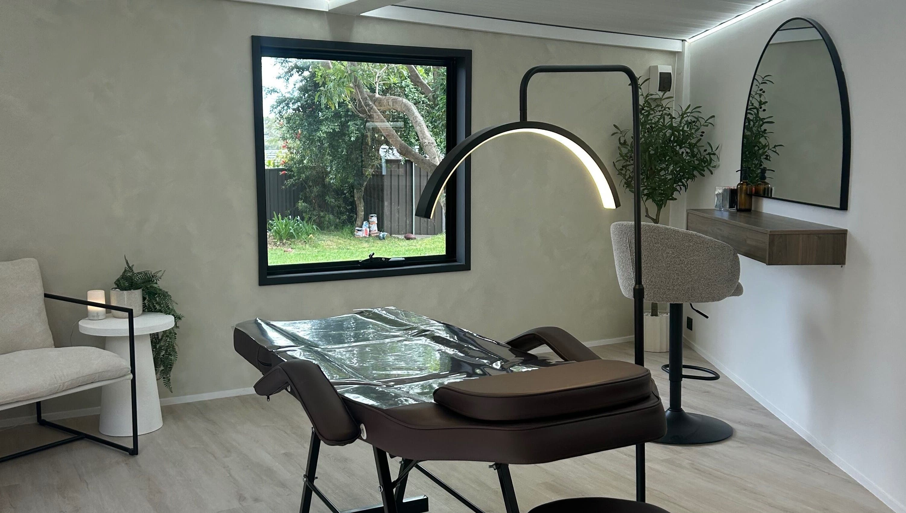 Elegant beauty treatment room at By Lily Rose, Menai, New South Wales, AU with stylish decor and serene ambiance.