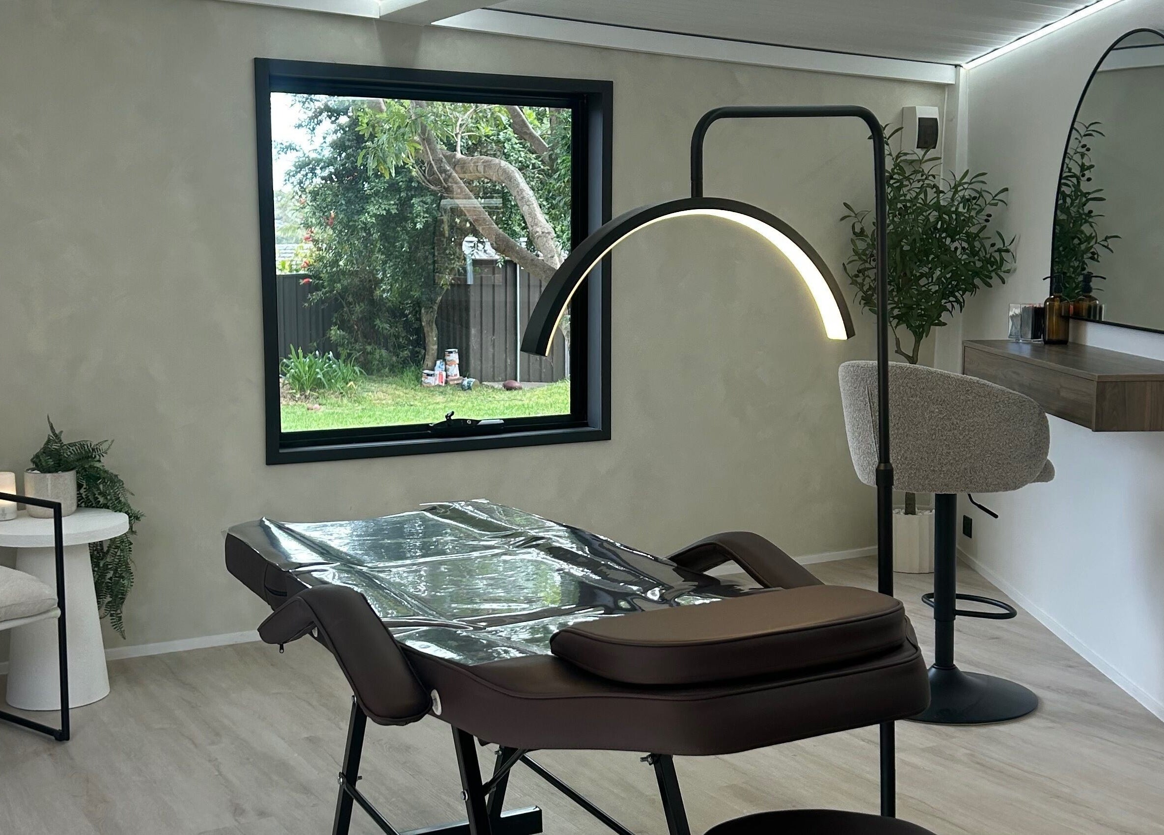 Elegant beauty treatment room at By Lily Rose, Menai, New South Wales, AU with stylish decor and serene ambiance.