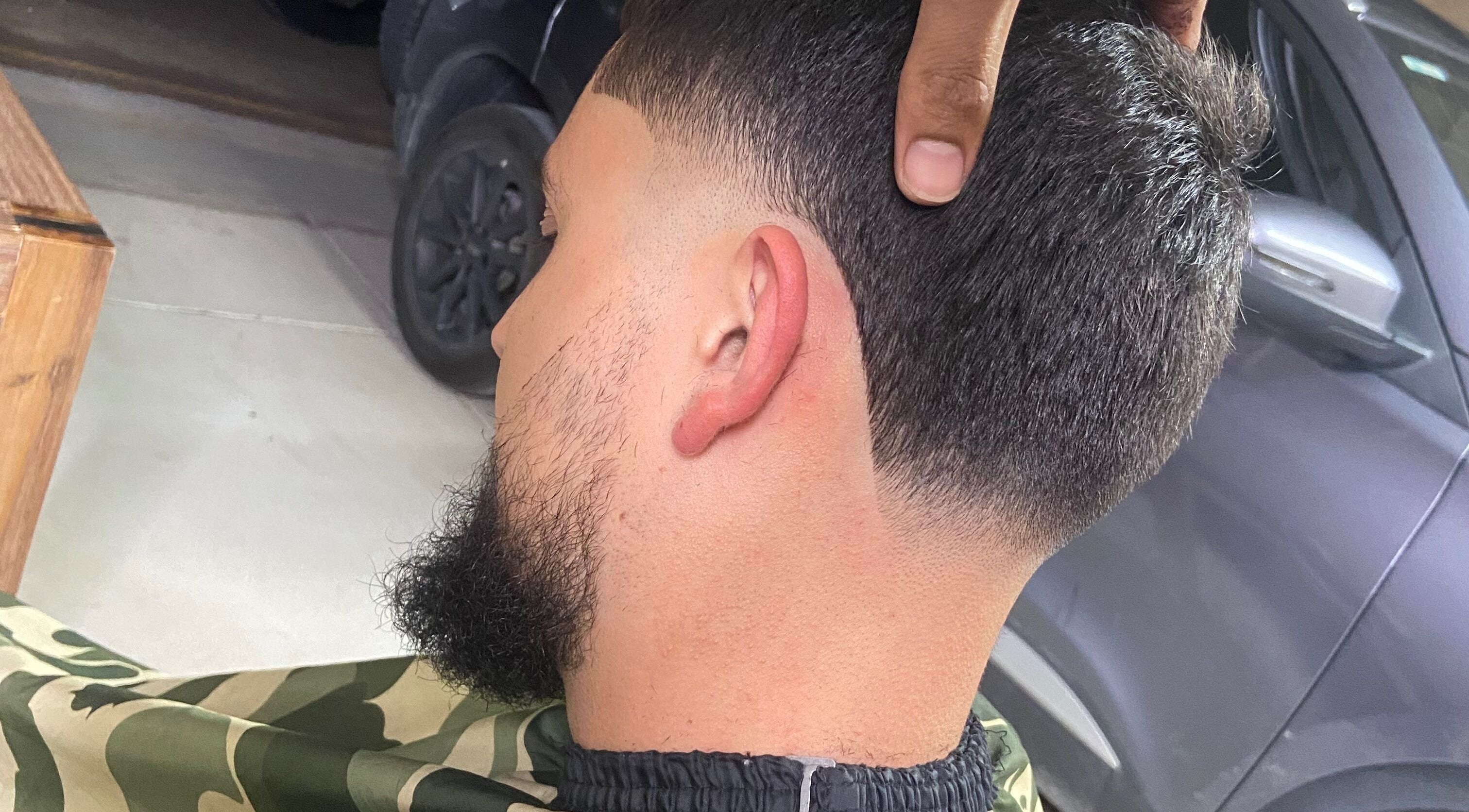 A stylish fade haircut at Joshs Barbershop Osborne Park, Western Australia, AU.