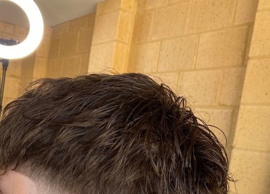 Stylish fade haircut at Joshs Barbershop Osbourne Park, Osborne Park, Western Australia, AU.