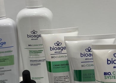 Bioage skincare products at Ândrea Damaceno, Roselands, New South Wales, AU powered by Bio-Clean System.