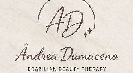Elegant logo of Ândrea Damaceno, a beauty therapy venue in Roselands, New South Wales, AU.