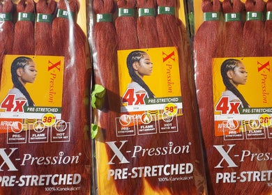 X-Pression hair extensions at Hair Beauty By Dede dedevich in Balga, Western Australia, AU.