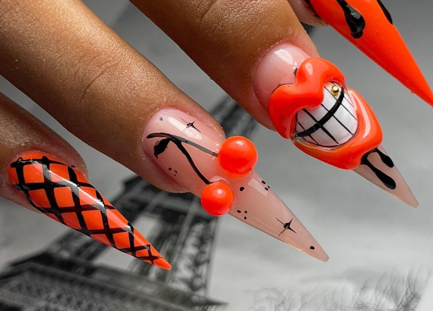 Diseños de uñas artísticas en My Stilo Salon, La Habana, La Habana, CU. Estilo vibrante y moderno.