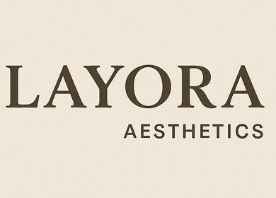 LAYORA AESTHETICS logo, a premier beauty venue in Toronto, Ontario, CA.