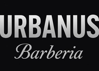 Logo de URBANUS BARBERÍA en La Ceja, Antioquia, CO con diseño clásico y moderno.