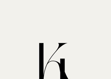 Stylized 'K' logo representing KLashes, a beauty venue in Dublin, County Dublin, IE.