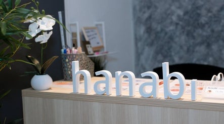 Hanabi Spa reception desk with elegant decor in Bayan Lepas, Pulau Pinang, MY, offering a welcoming ambiance.