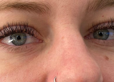Stunning eyelash extensions at Karina Figueiredo, Brooklyn Park, South Australia, AU.