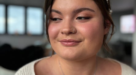 Elegant makeup look created at Beauty by Bekah in Paisley, Scotland, GB. Soft eyes and radiant skin.