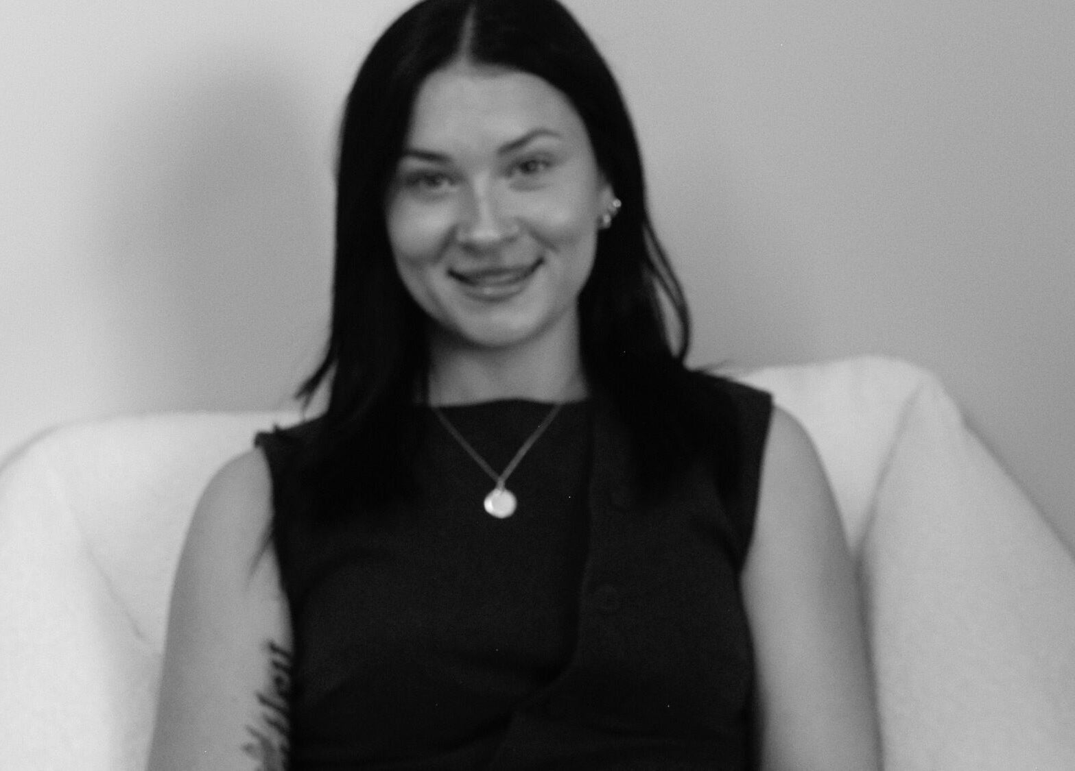 A serene individual at Lunar Beauty Collective in Thornton, New South Wales, AU enjoying a tranquil moment.